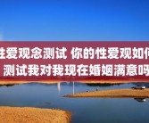 性爱观念测试 你的性爱观如何 测试我对我现在婚姻满意吗