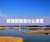 劈腿劈腿是什么意思