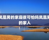 凤凰男的家庭很可怕吗凤凰男的家人