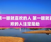 第一眼就喜欢的人 第一眼就喜欢的人注定是劫 