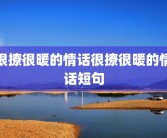 很撩很暖的情话很撩很暖的情话短句