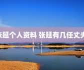 张延个人资料 张延有几任丈夫 
