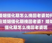 婚姻僵化期怎么挽回老婆如何在婚姻僵化期挽回老婆？婚姻僵化期怎么挽回老婆呢