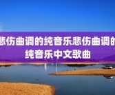 悲伤曲调的纯音乐悲伤曲调的纯音乐中文歌曲