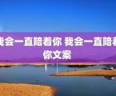 我会一直陪着你 我会一直陪着你文案 