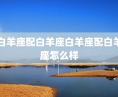 白羊座配白羊座白羊座配白羊座怎么样
