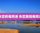 失恋的毒鸡汤 失恋简短毒鸡汤