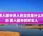 男人眼中诱人的女孩是什么样的 男人眼中的好女人
