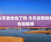 今天你合拍了吗 今天你想和谁合拍视频
