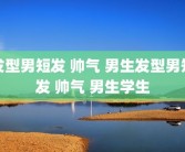 发型男短发 帅气 男生发型男短发 帅气 男生学生