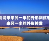 测试未来另一半的外形测试未来另一半的外形神准