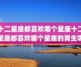 十二星座都喜欢哪个星座十二星座都喜欢哪个星座的男生呢