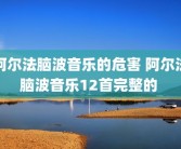 阿尔法脑波音乐的危害 阿尔法脑波音乐12首完整的 
