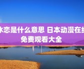 冰恋是什么意思 日本动漫在线免费观看大全 