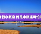 我恨水瓶座 我是水瓶座可怕吗