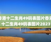香港十二生肖49码表图片香港十二生肖49码表图片2023