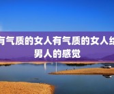 有气质的女人有气质的女人给男人的感觉