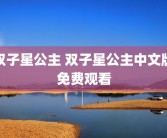 双子星公主 双子星公主中文版免费观看