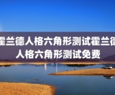 霍兰德人格六角形测试霍兰德人格六角形测试免费