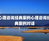 心理咨询经典案例心理咨询经典案例对话