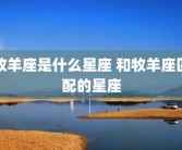 牧羊座是什么星座 和牧羊座匹配的星座
