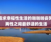 追求幸福性生活的啪啪啪姿势 两性之间最舒适的生活