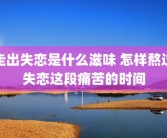 走出失恋是什么滋味 怎样熬过失恋这段痛苦的时间