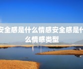 安全感是什么情感安全感是什么情感类型