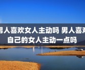 男人喜欢女人主动吗 男人喜欢自己的女人主动一点吗 