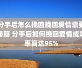 分手后怎么挽回挽回爱情需要秘籍 分手后如何挽回爱情成功率高达95%
