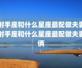 射手座和什么星座最配做夫妻射手座和什么星座最配做夫妻俩