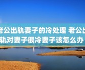 老公出轨妻子的冷处理 老公出轨对妻子很冷妻子该怎么办 