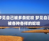 梦见自己被多条蛇咬 梦见自己被各种各样的蛇咬 