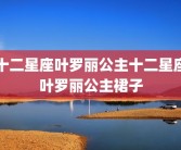 十二星座叶罗丽公主十二星座叶罗丽公主裙子
