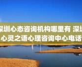 深圳心态咨询机构哪里有 深圳心灵之语心理咨询中心电话