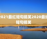 2021最红短句搞笑2020最红短句搞笑