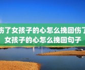 伤了女孩子的心怎么挽回伤了女孩子的心怎么挽回句子