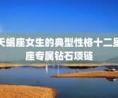 天蝎座女生的典型性格十二星座专属钻石项链