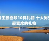 男生最喜欢10样礼物 十大男生最喜欢的礼物 