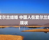 爱尔兰结婚 中国人在爱尔兰的现状 