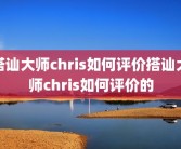 搭讪大师chris如何评价搭讪大师chris如何评价的