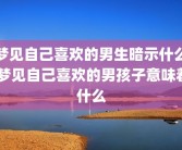 梦见自己喜欢的男生暗示什么 梦见自己喜欢的男孩子意味着什么