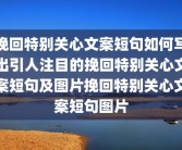 挽回特别关心文案短句如何写出引人注目的挽回特别关心文案短句及图片挽回特别关心文案短句图片