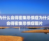 为什么会得密集恐惧症为什么会得密集恐惧症图片