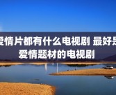 爱情片都有什么电视剧 最好是爱情题材的电视剧 