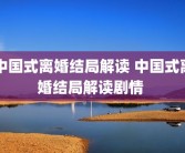 中国式离婚结局解读 中国式离婚结局解读剧情 