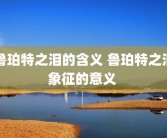 鲁珀特之泪的含义 鲁珀特之泪象征的意义 