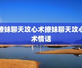 撩妹聊天攻心术撩妹聊天攻心术情话