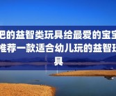 把的益智类玩具给最爱的宝宝 推荐一款适合幼儿玩的益智玩具