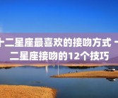十二星座最喜欢的接吻方式 十二星座接吻的12个技巧